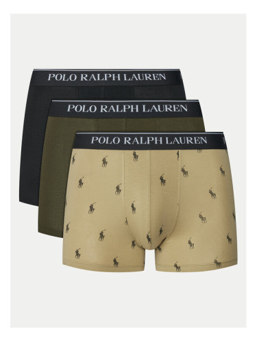 Polo Ralph Lauren Комплект 3 чифта боксерки 714830299147 Цветен