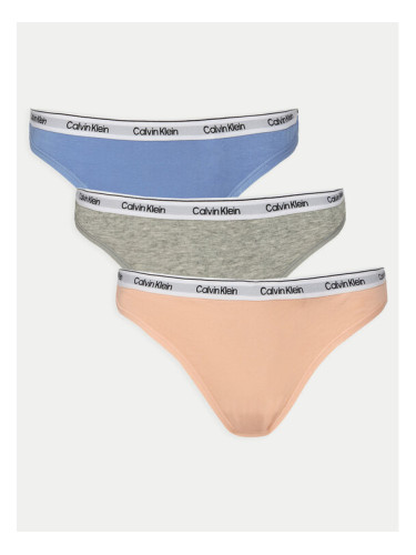 Calvin Klein Underwear Комплект 3 чифта прашки 000QD5209E Цветен
