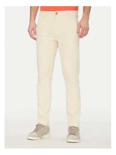 Blend Текстилни панталони Natan 20703472 Бежов Regular Fit