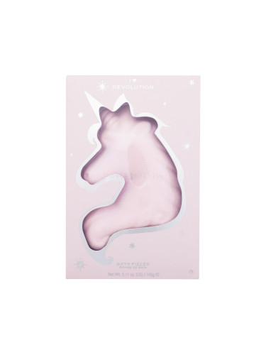 I Heart Revolution Unicorn Bath Fizzer Unicorn Heart Бомбичка за вана за жени 145 g