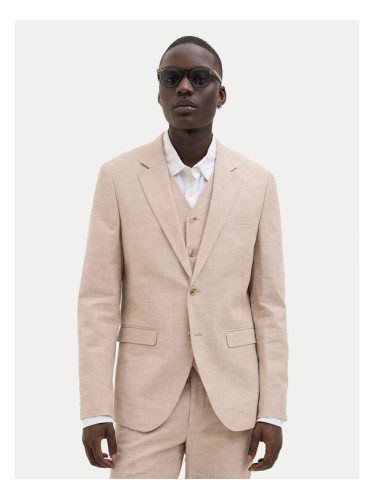 Jack & Jones Сако Riviera 12228721 Бежов Slim Fit