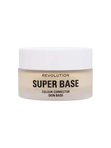 Makeup Revolution London Superbase Yellow Colour Corrector Skin Base Основа за грим за жени 25 ml