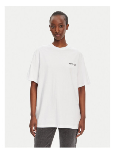 ROTATE Тишърт 112445400 Бял Oversize