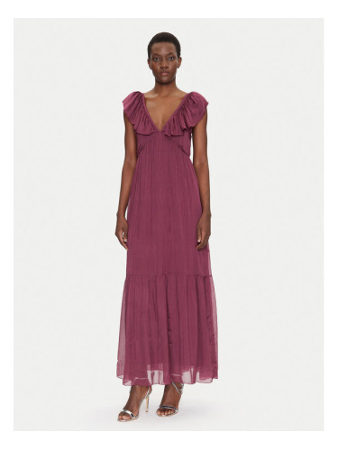 Dixie Лятна рокля A207W021A Бордо Regular Fit