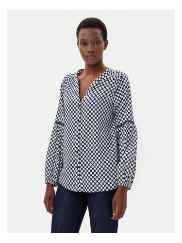 Olsen Риза 12002115 Тъмносин Regular Fit