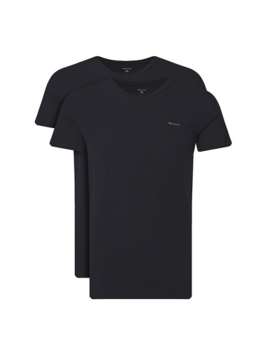 Gant Комплект 2 тишъртки 900012018 Черен Regular Fit