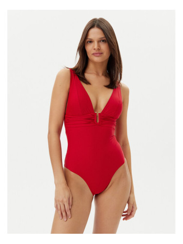 Hunkemöller Бански костюм Shaping Luna 301359 Червен