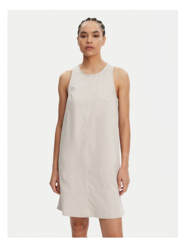 adidas Ежедневна рокля Allover Print JC8855 Бежов Regular Fit