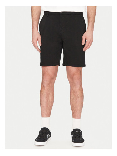 Resteröds Шорти от плат Chin 55251 6410 Черен Regular Fit