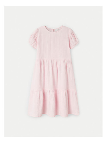 NAME IT Лятна рокля 13240414 Розов Regular Fit