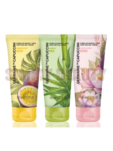 Веган крем за ръце и нокти подхранва хидратира Germaine De Capuccini Hand and Nail Cream