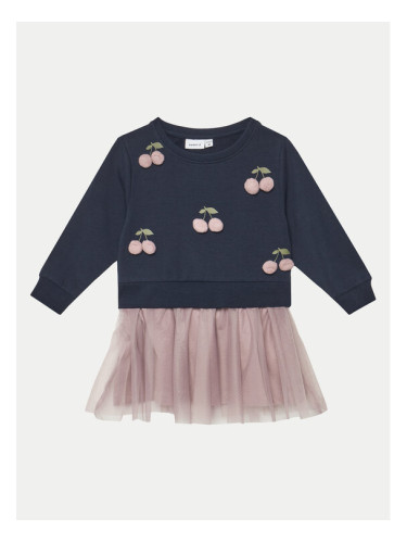 NAME IT Ежедневна рокля Bjanca 13238956 Тъмносин Regular Fit