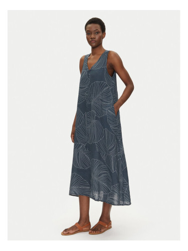 Bomboogie Лятна рокля AW8391TLIS5 Тъмносин Regular Fit