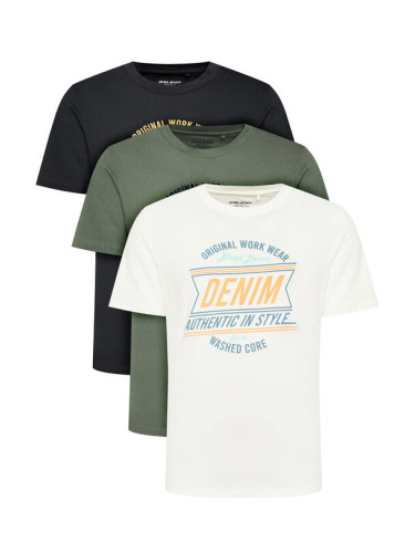 Blend Комплект 3 тишърти 20718785 Цветен Regular Fit