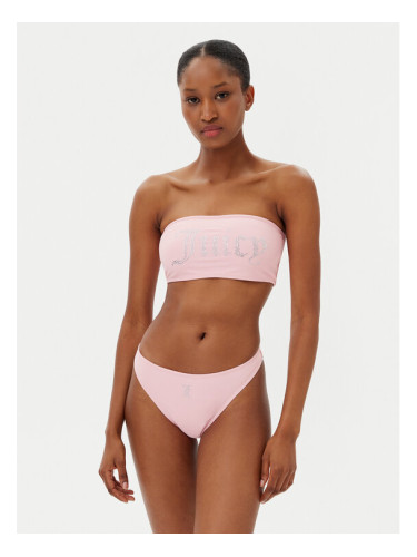 Juicy Couture Бикини Bandeau B Set JCIT122001 Розов
