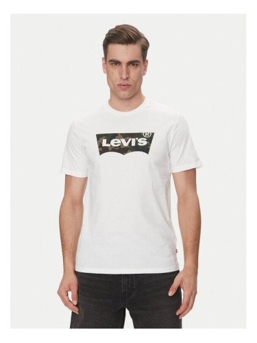 Levi's® Тишърт Original Housemark 22489-0163 Бял Regular Fit