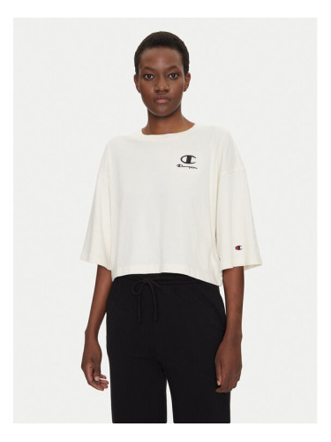 Champion Тишърт 118023 Екрю Regular Fit