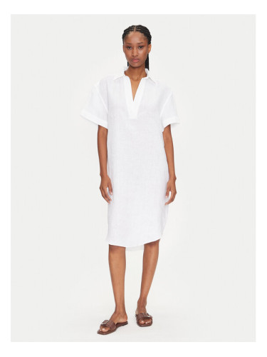 Gant Лятна рокля 4503433 Бял Relaxed Fit