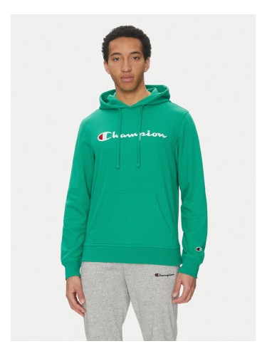 Champion Суитшърт 220726 Зелен Regular Fit