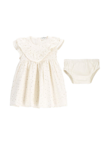 Coccodrillo Ежедневна рокля WC5128202EBG Бежов Regular Fit