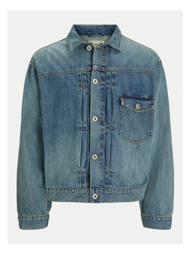 Jack & Jones Дънково яке Kevin 12272525 Син Regular Fit