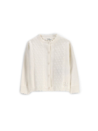 Coccodrillo Кардиган WC5172203EBG Екрю Regular Fit