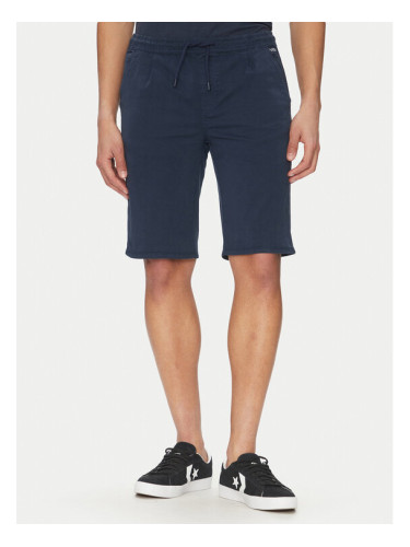 Blend Шорти от плат 20718156 Тъмносин Regular Fit