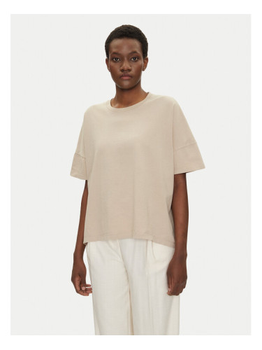 Bomboogie Тишърт TW7441TJOR5 Бежов Relaxed Fit