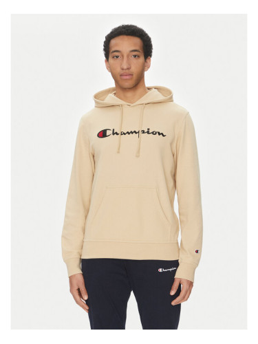 Champion Суитшърт 220726 Бежов Regular Fit