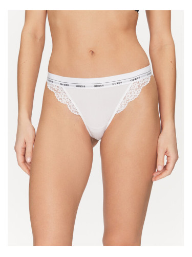 Guess Дамски бикини тип бразилиана O4YE00 PZ01C Бял
