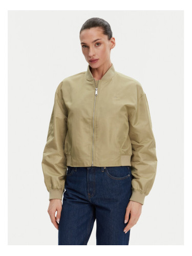 Calvin Klein Jeans Яке бомбър Hero LV047B528G Бежов Relaxed Fit