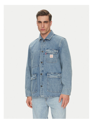 Levi's® Дънково яке Engineer A0744-0003 Син Relaxed Fit