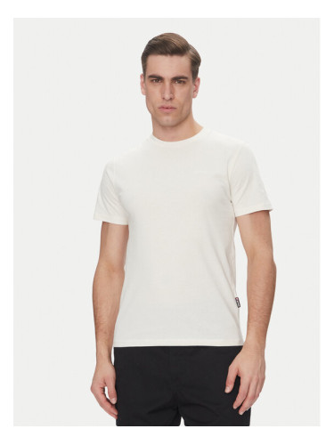 Schott NYC Тишърт Tsstuarts Бял Standard Fit