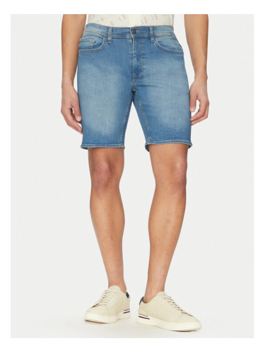 Blend Дънкови шорти 20718125 Син Regular Fit