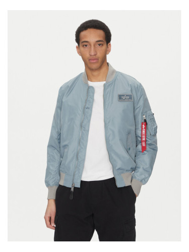 Alpha Industries Яке бомбър MA-1 TTC Two Tone 126101 Син Regular Fit