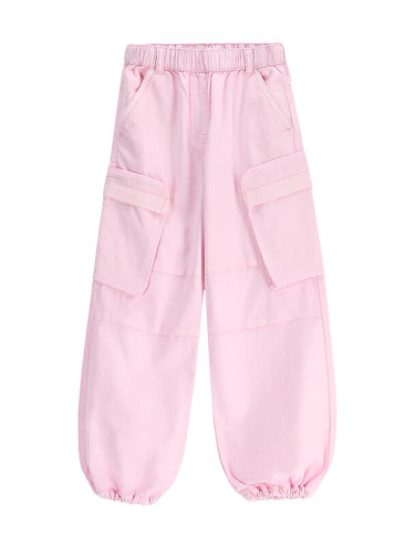 Coccodrillo Текстилни панталони WC5119101DGJ Розов Slim Fit