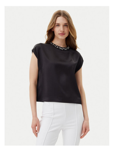 Imperial Блуза RIC3JBA Черен Regular Fit