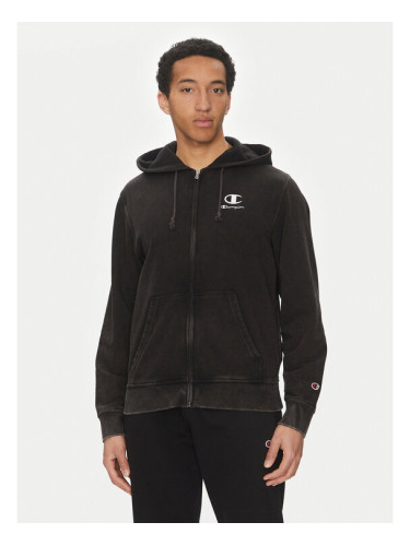 Champion Суитшърт 221177 Черен Regular Fit