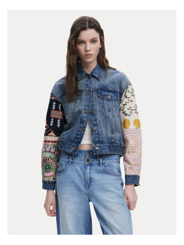 Desigual Дънково яке Cassid 25SWED59 Син Regular Fit