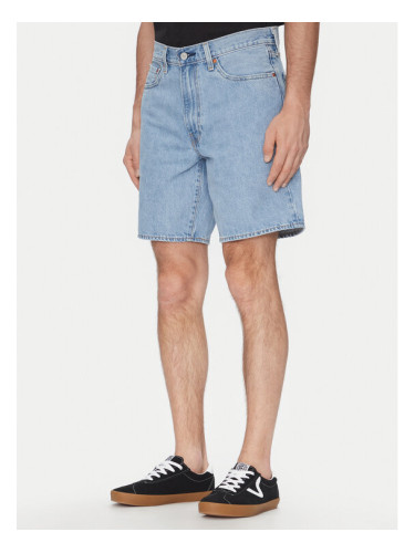Levi's® Дънкови шорти 468™ A8461-0015 Син Loose Fit