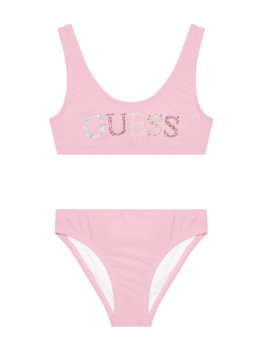 Guess Бански костюм J5GZ00 KCA60 Розов