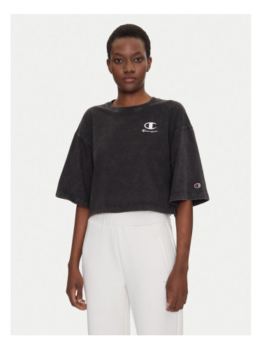 Champion Тишърт 118023 Черен Relaxed Fit