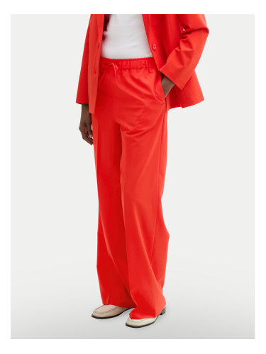 Tom Tailor Denim Текстилни панталони 1045693 Червен Regular Fit