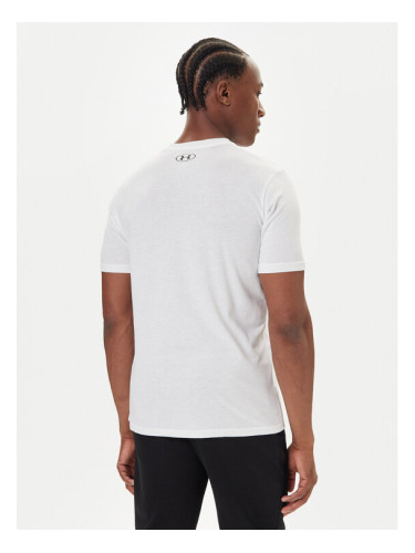 Under Armour Тишърт Ua Sportstyle Logo Update Ss 1382911 Бял Loose Fit