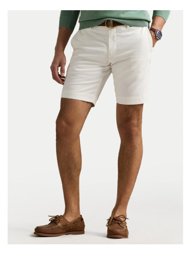 Polo Ralph Lauren Шорти от плат 710646709001 Бял Slim Fit