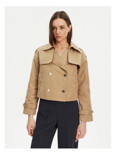 Morgan Тренч 251-GSIM Бежов Regular Fit