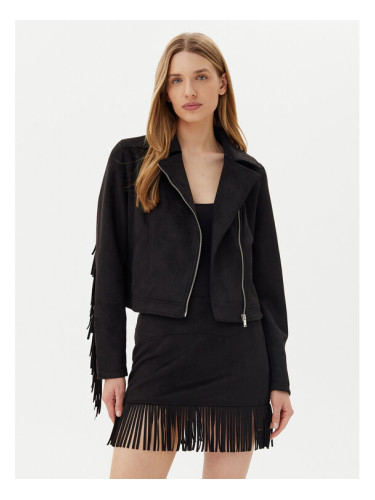 Noisy May Яке от имитация на кожа Abby 27033110 Черен Regular Fit