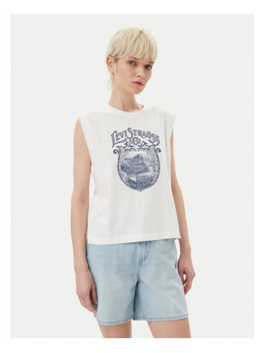 Levi's® Блуза Graphic 001MW-0000 Бял Standard Fit