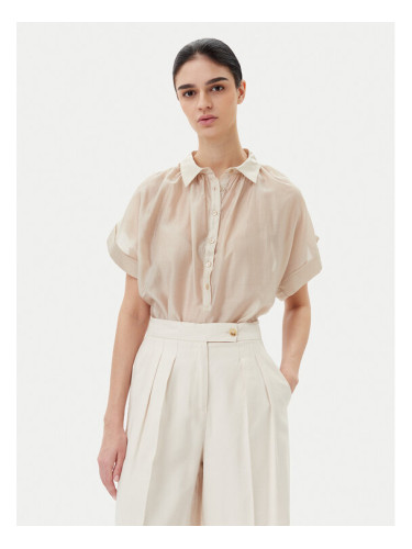 ViCOLO Блуза TD0342 Бежов Relaxed Fit