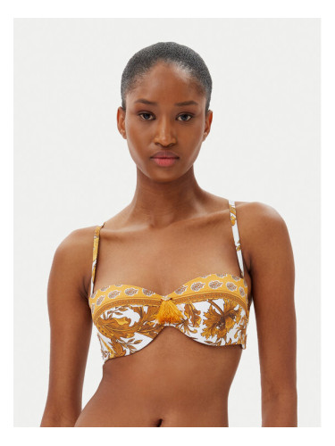 Selmark Горнище на бански BM216 Жълт